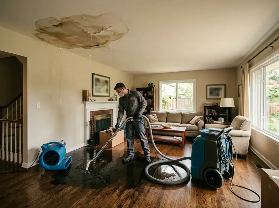 attic-pipe-burst-ceiling-drip-008 — frequently asked questions, Water Damage Restoration & Carpet Care in Timberlake, VA
